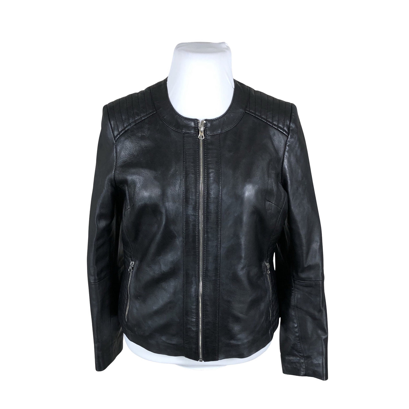 Unisex Saki - Nahktagi, suurus 44 - Must (1)