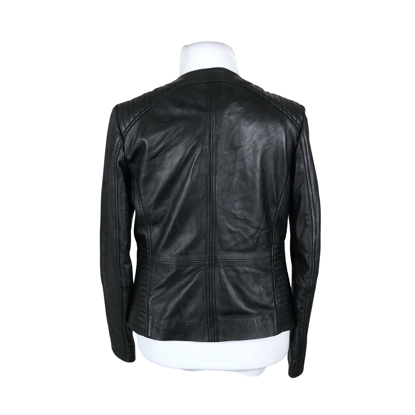 Unisex Saki - Nahktagi, suurus 44 - Must (2)