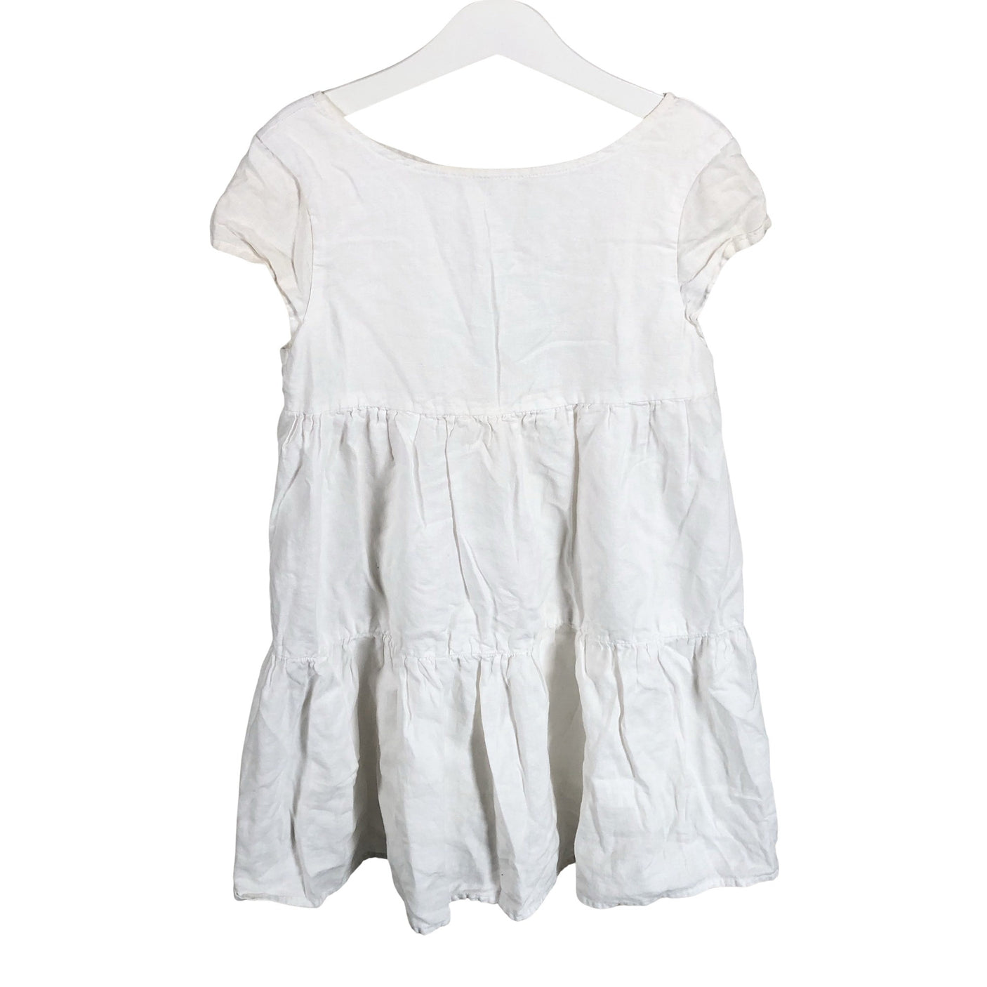 Unisex Benetton - Mitteveniv kleit, suurus 128 - 134 - Valge (1)
