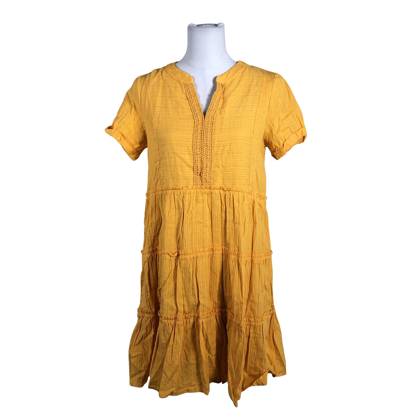 Unisex Smashed Lemon - Mitteveniv kleit, suurus 36 - Oranž (1)