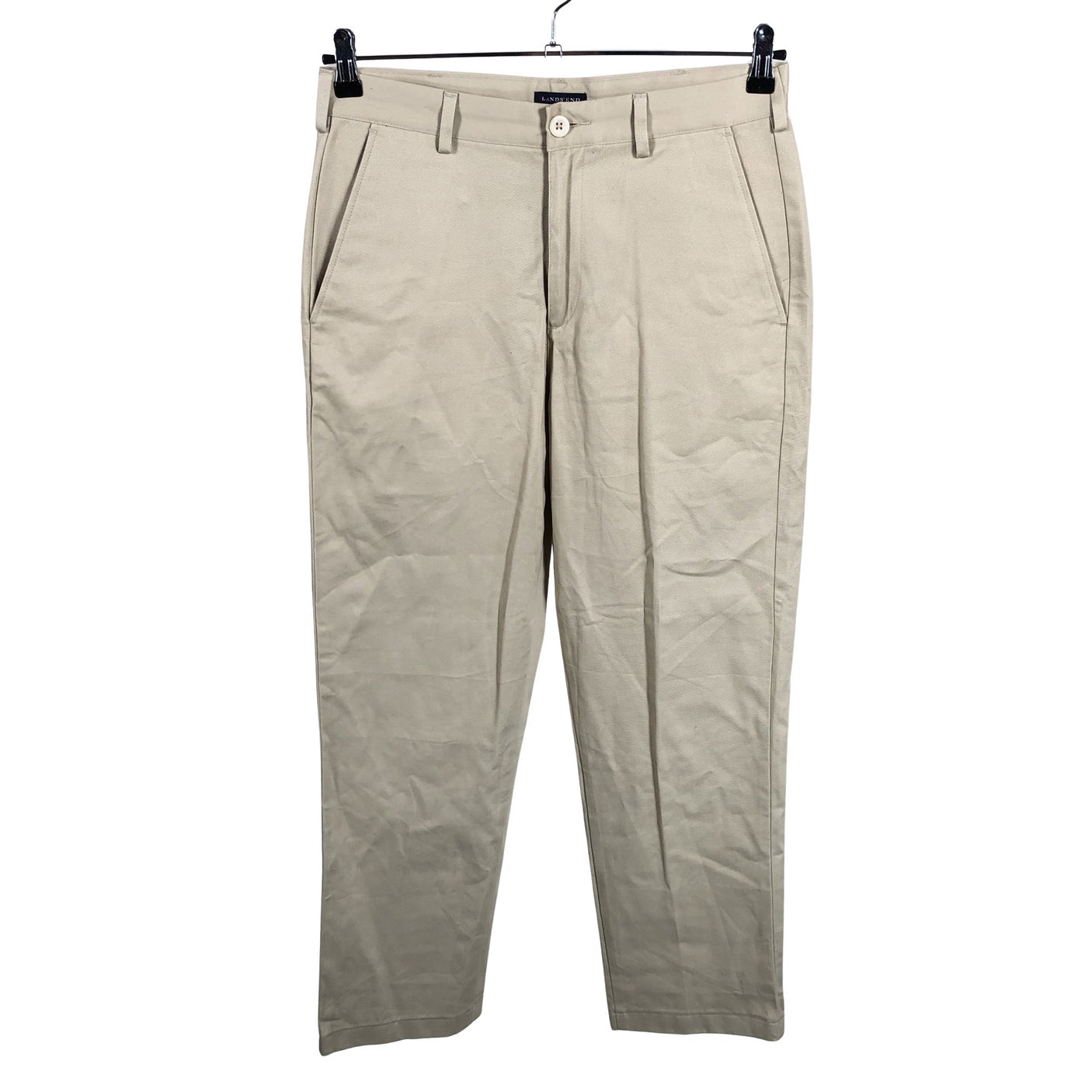 Unisex Lands' End - Chino-püksid, suurus W30 - Beige (1)