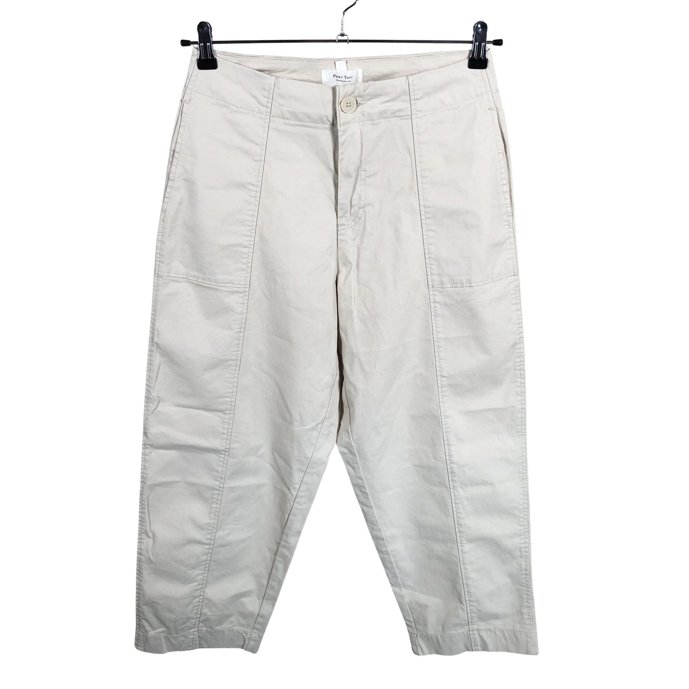 Unisex Part two - Mittevenivad püksid, suurus 36 - Beige (1)