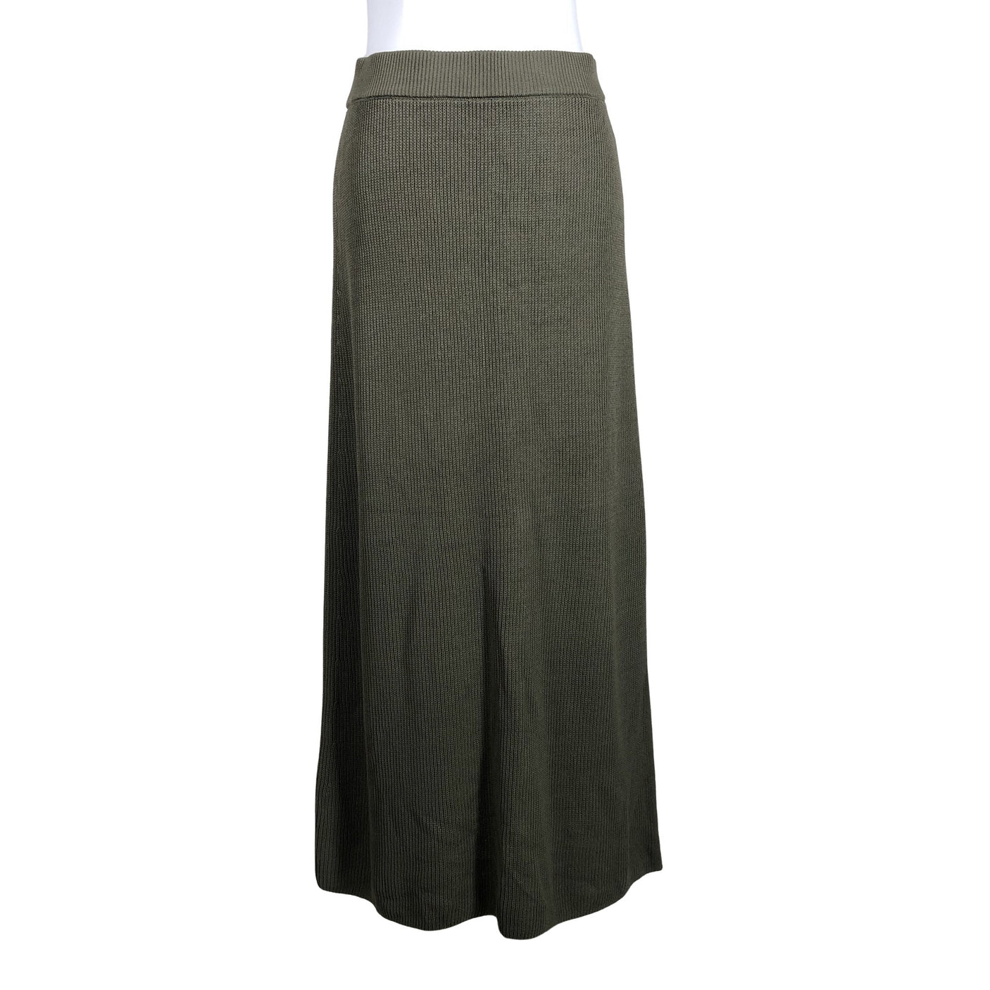 Unisex Massimo Dutti - Kootud seelik, suurus 40 - Roheline (1)