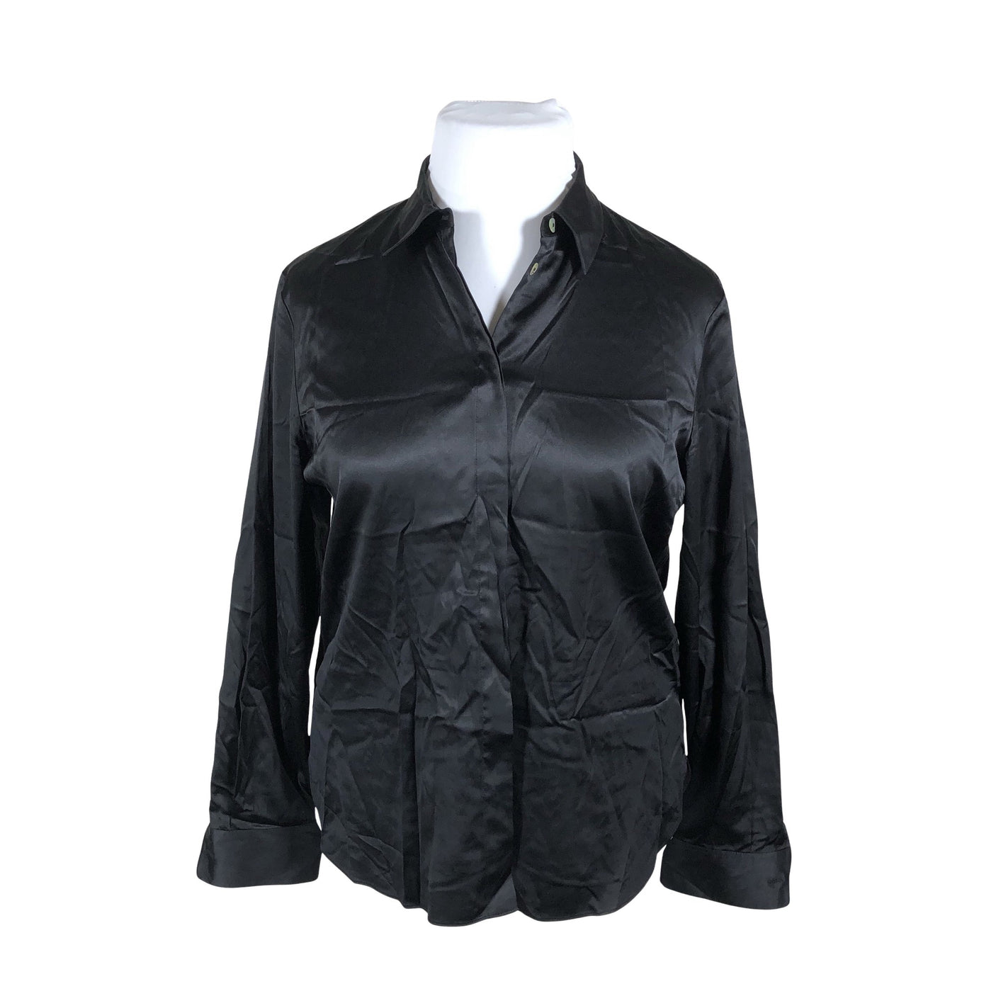 Unisex Lilysilk - Pluus, suurus 42 - Must (1)