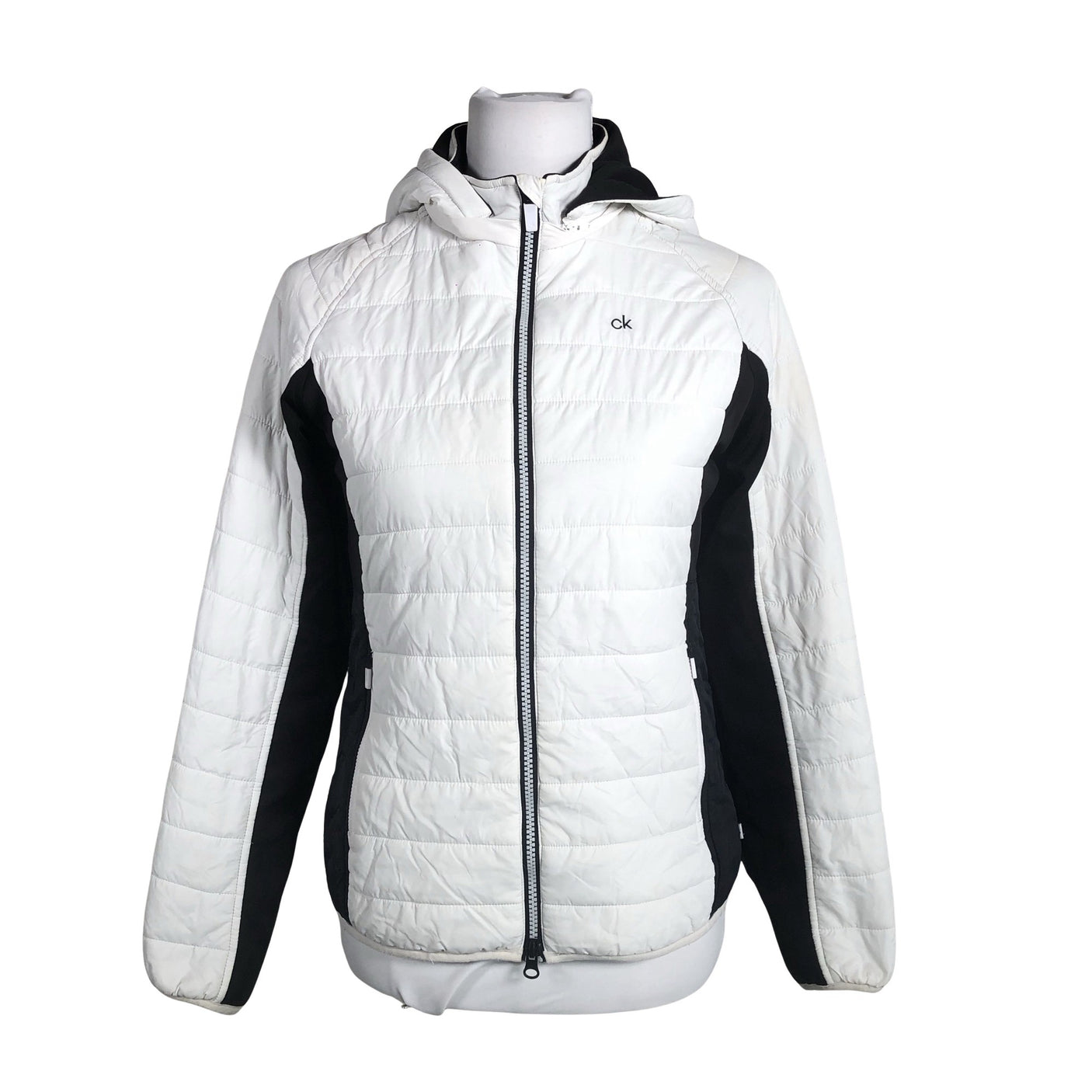 Unisex Calvin Klein - Õhem talvejope, suurus 36 - Valge (1)