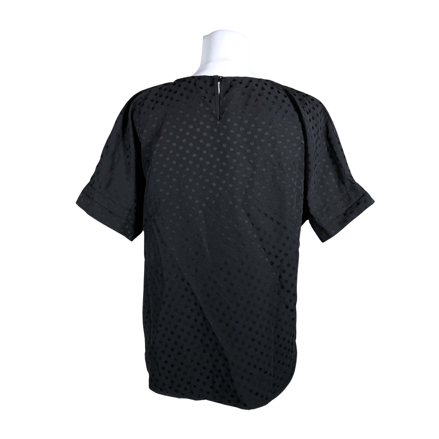 Unisex Nanso - Lühikeste käistega pluus, suurus 40 - Must (2)