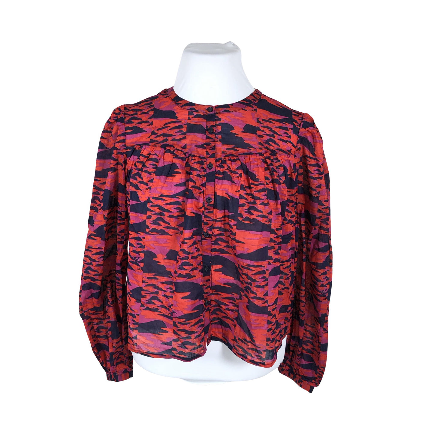 Unisex Lindex - Pluus, suurus 44 - Punane (1)
