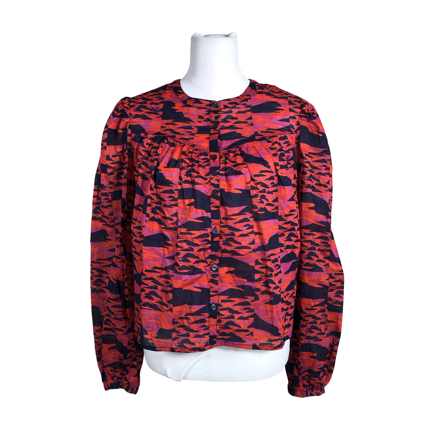 Unisex Lindex - Pluus, suurus 40 - Punane (1)