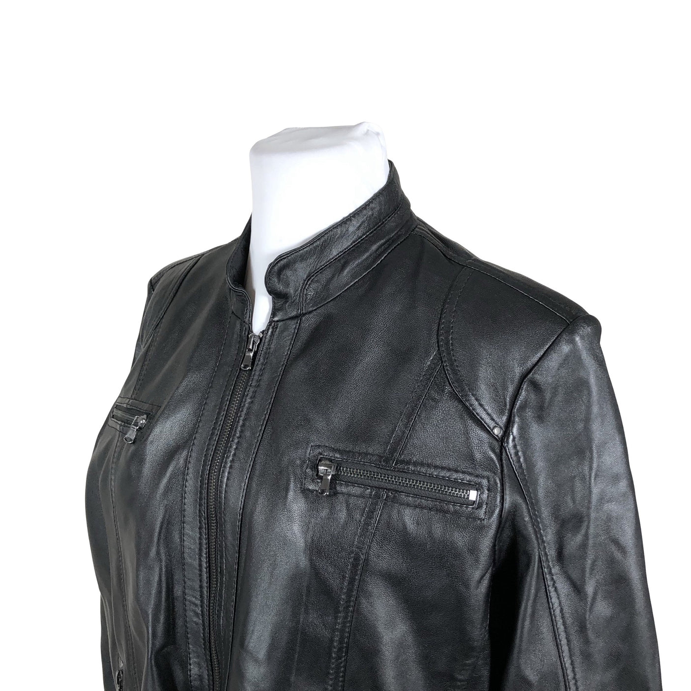 Unisex Aviatrix - Nahktagi, suurus 50 - Must (3)