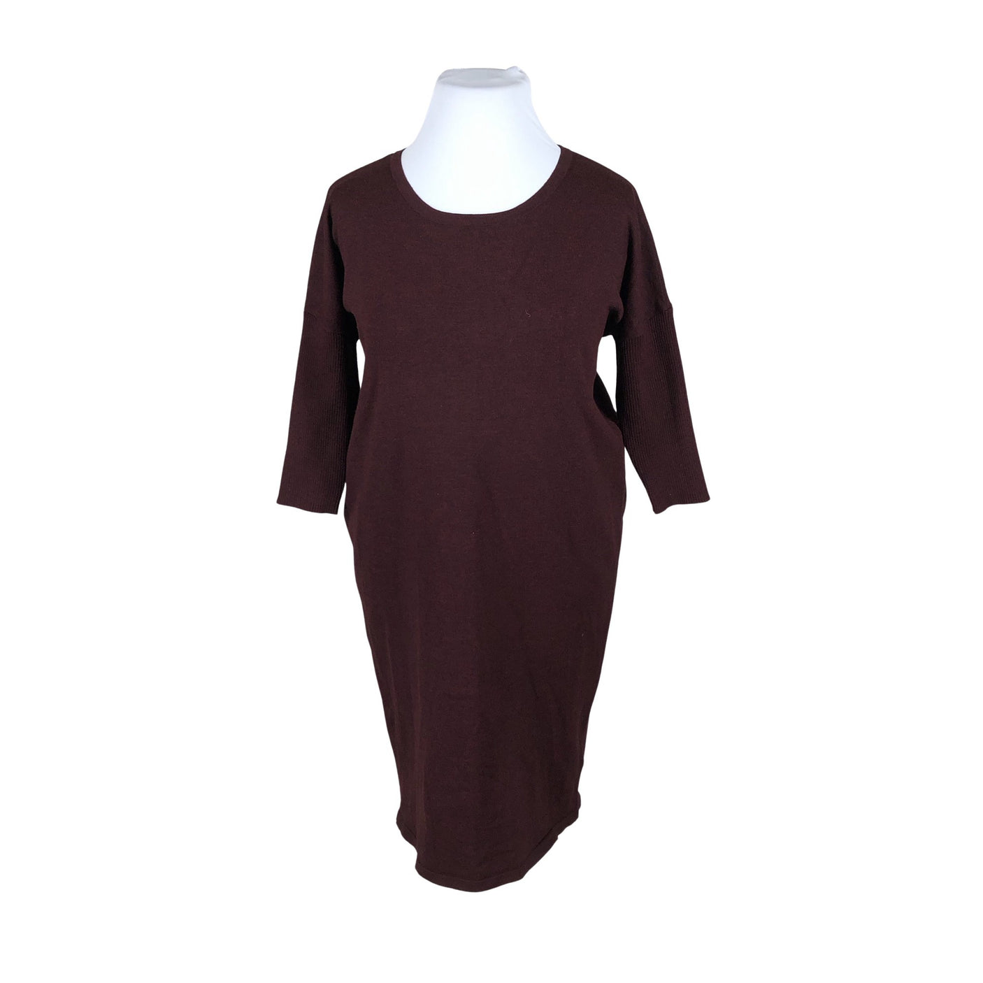 Unisex Saint Tropez - Kootud kleit, suurus 44 - Veinipunane (1)