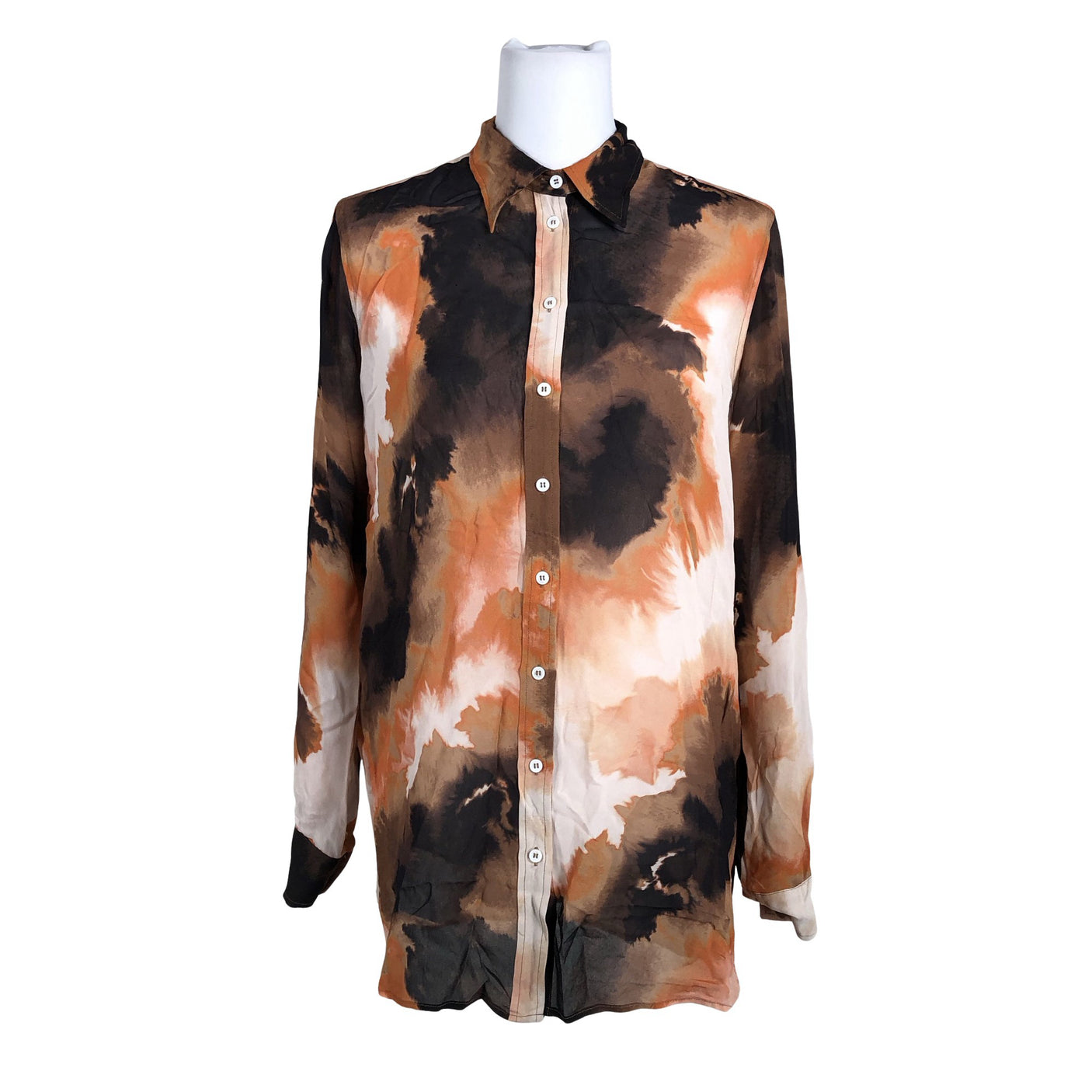 Unisex Mos Mosh - Õhuke tuunika, suurus 38 - Pruun (1)