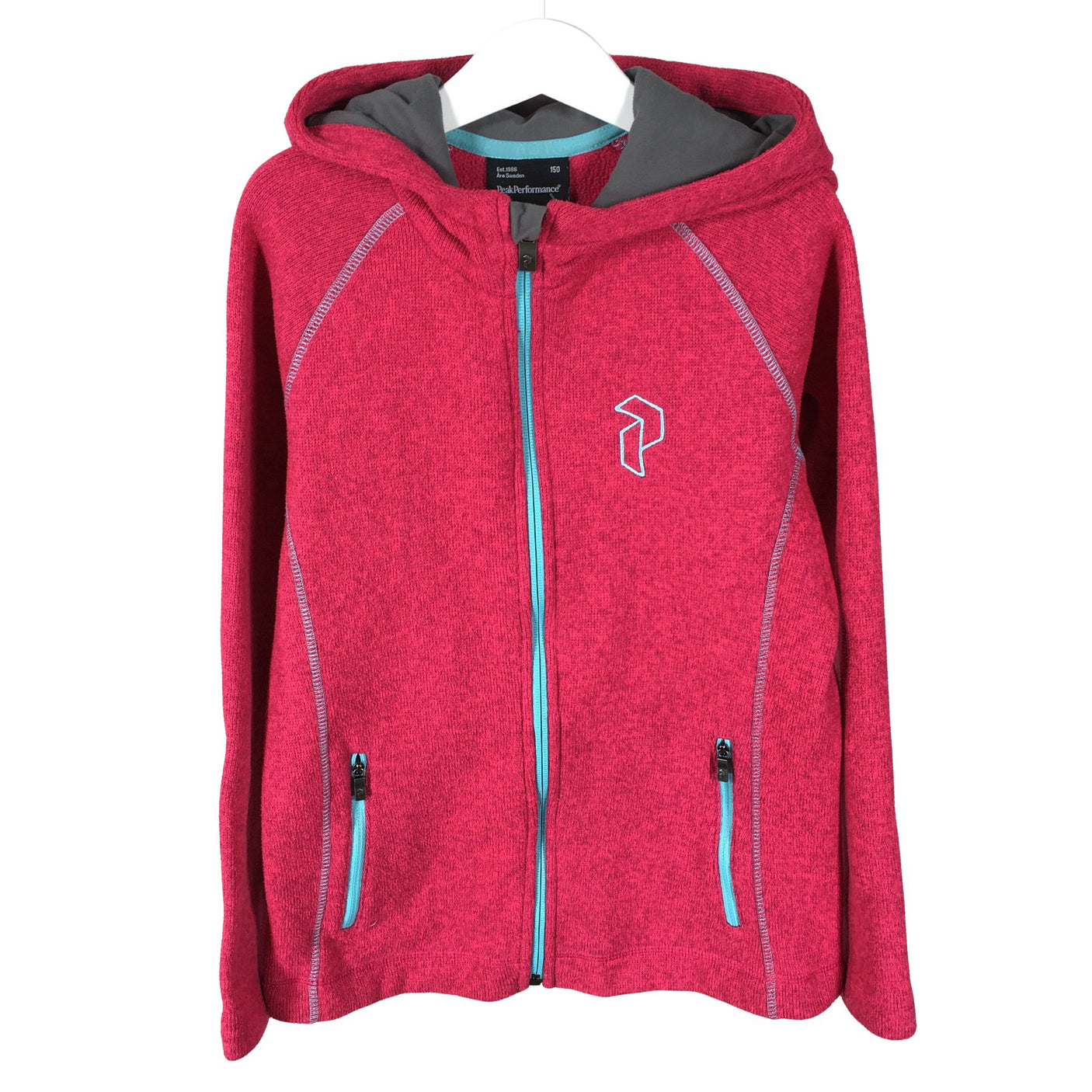 Unisex Peak Performance - Fliisjakk, suurus 146 - 152 - Roosa (1)