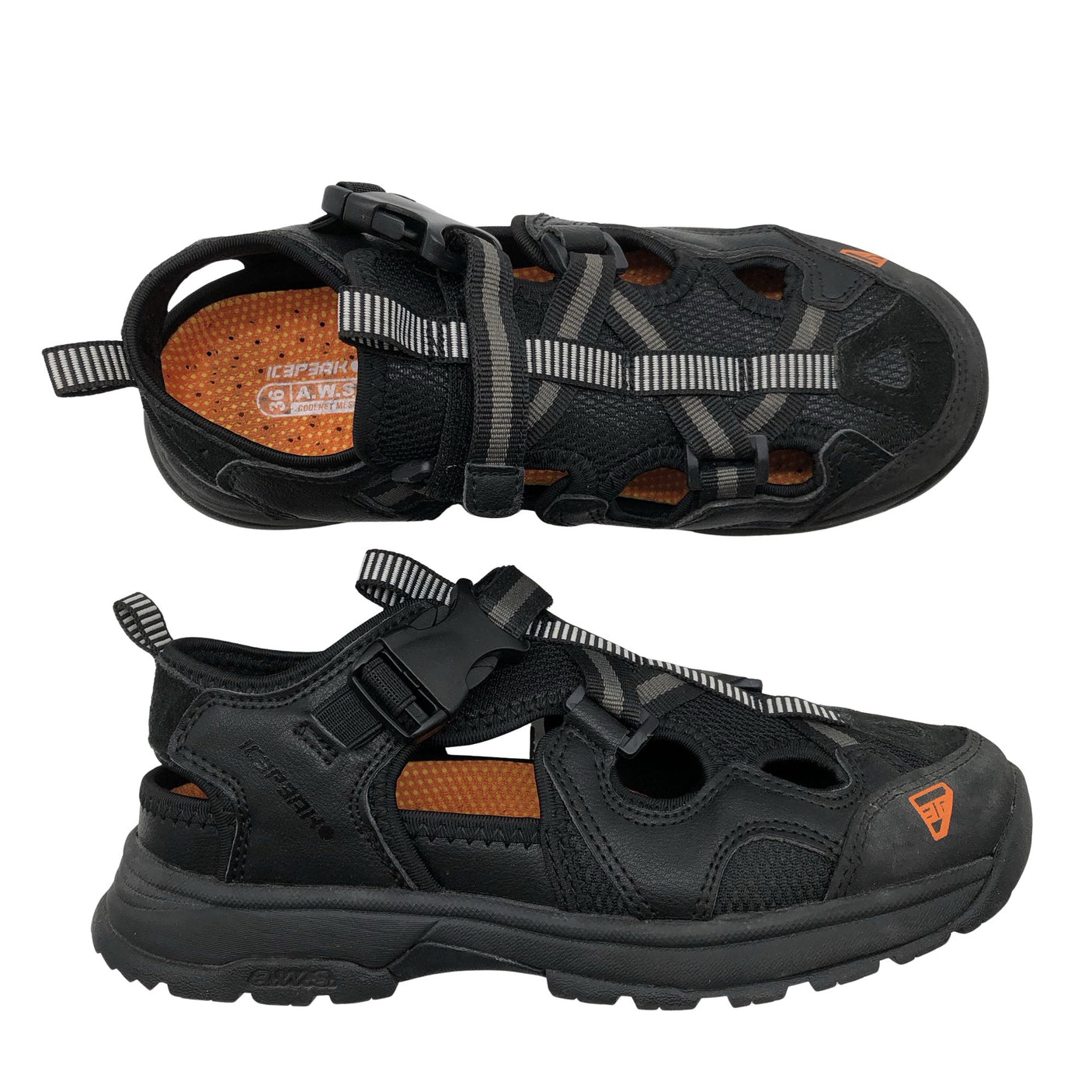Unisex Icepeak - Rihmikud, suurus 36 - Must (1)
