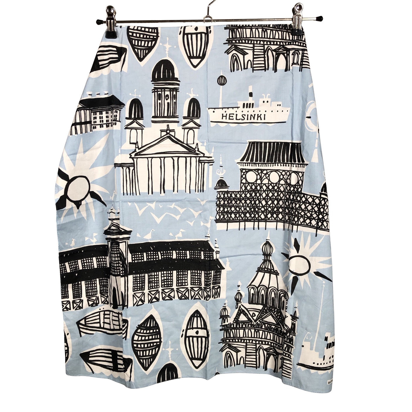 Unisex Marimekko - Õhuke sall, suurus Mini - Helesinine (2)