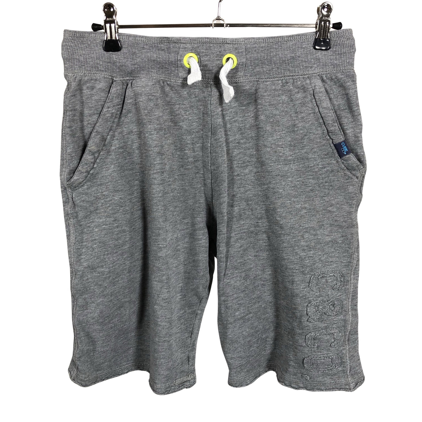 Unisex Cube co. - Trikotaažist lühikesed püksid, suurus 146 - 152 - Hall (1)