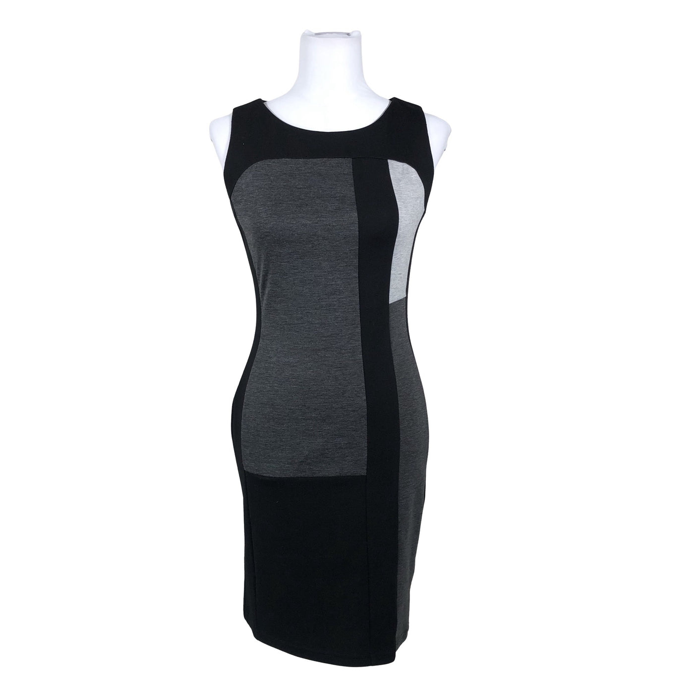 Unisex Monton - Trikotaažist kleit, suurus 36 - Must (1)