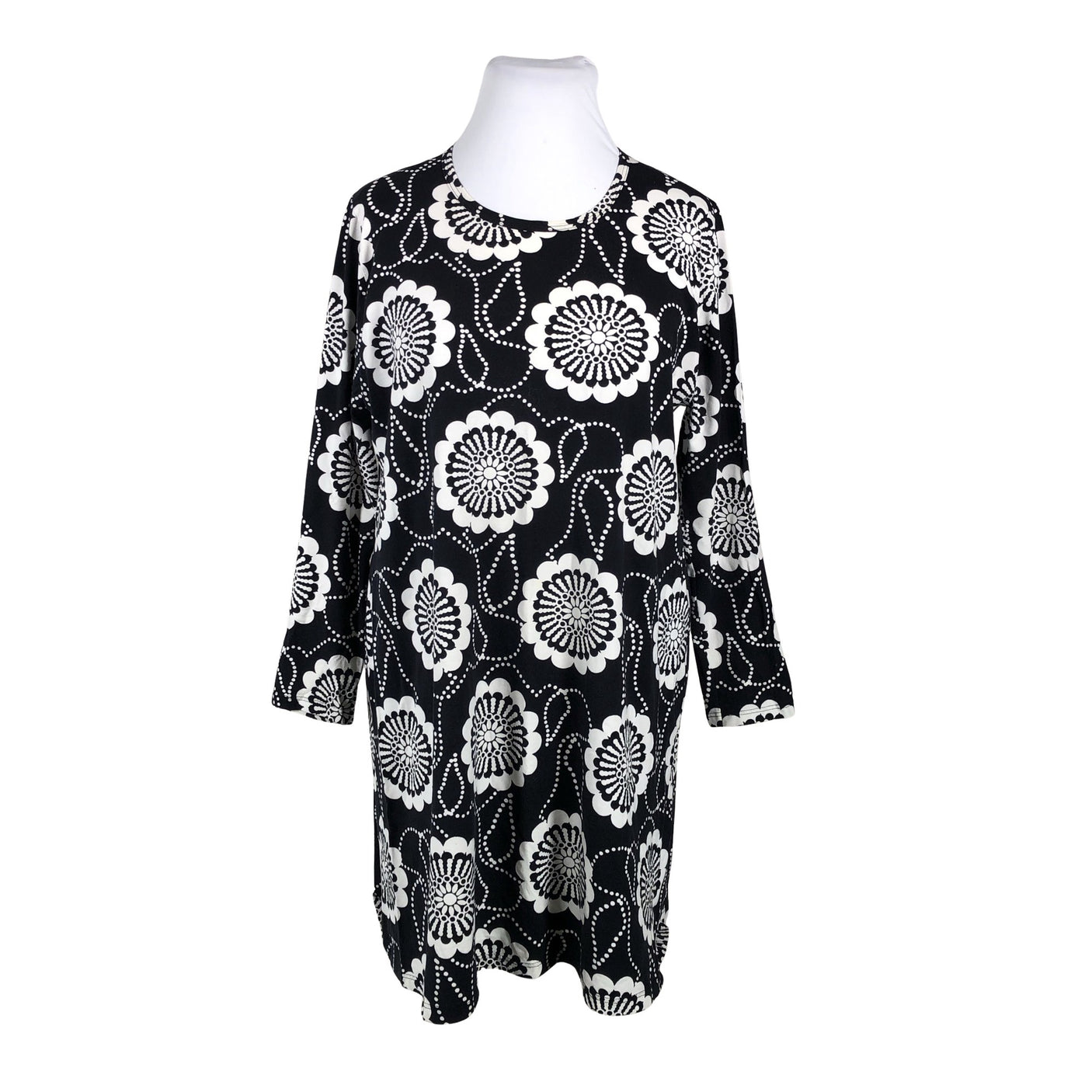 Unisex Nanso - Trikotaažist kleit, suurus 44 - Must (1)