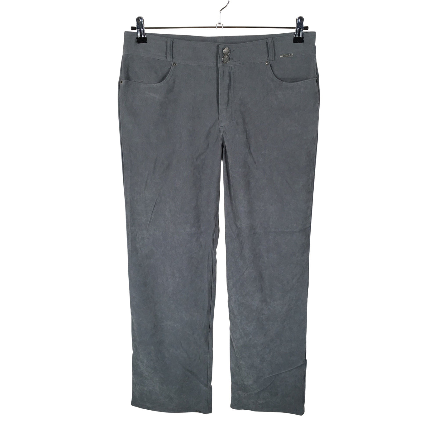 Unisex Lindex - Mittevenivad püksid, suurus 42 - Hall (1)