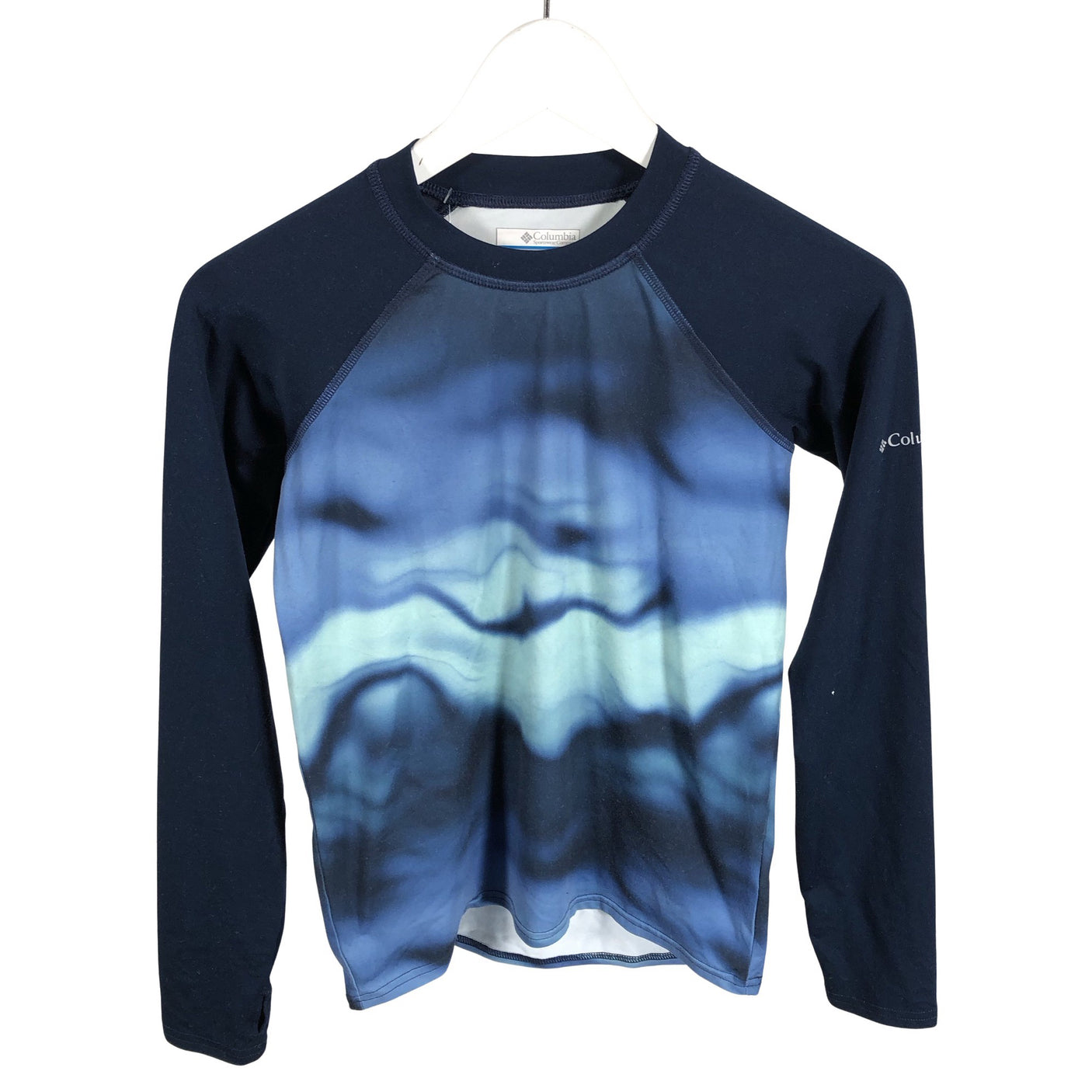 Unisex Columbia - Spordisärk, pikad käised, suurus 146 - 152 - Sinine (1)