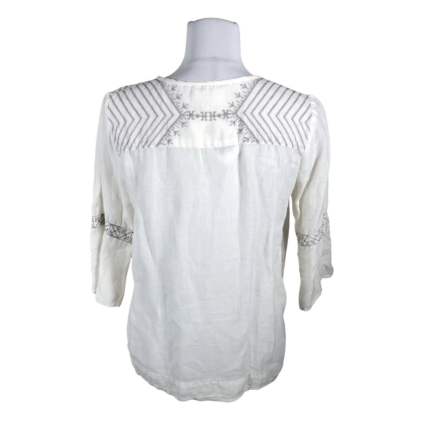 Unisex Bruuns Bazaar - Pluus, suurus 38 - Looduslik valge (2)
