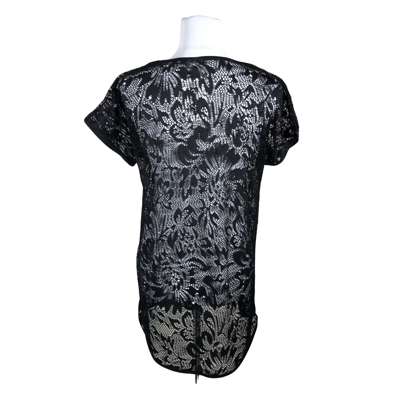 Unisex Damella - Trikotaažist tuunika, suurus 38 - Must (2)