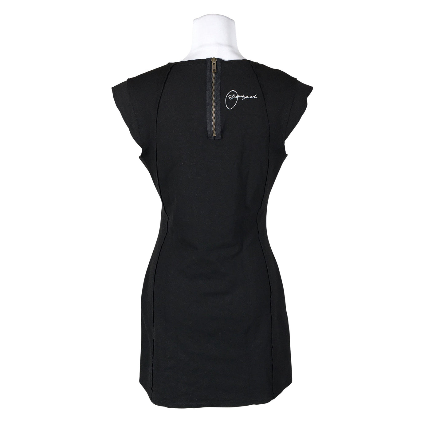 Unisex Desigual - Trikotaažist kleit, suurus 38 - Must (2)