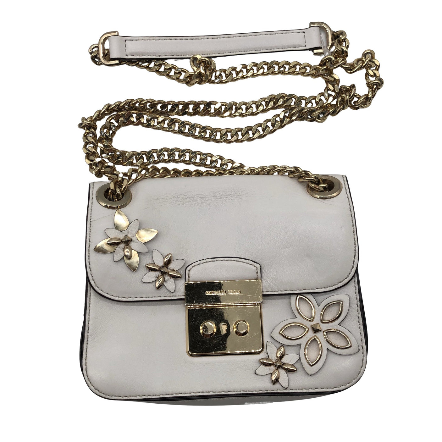 Unisex Michael Kors - Õlakott, suurus Mini - Valge (1)