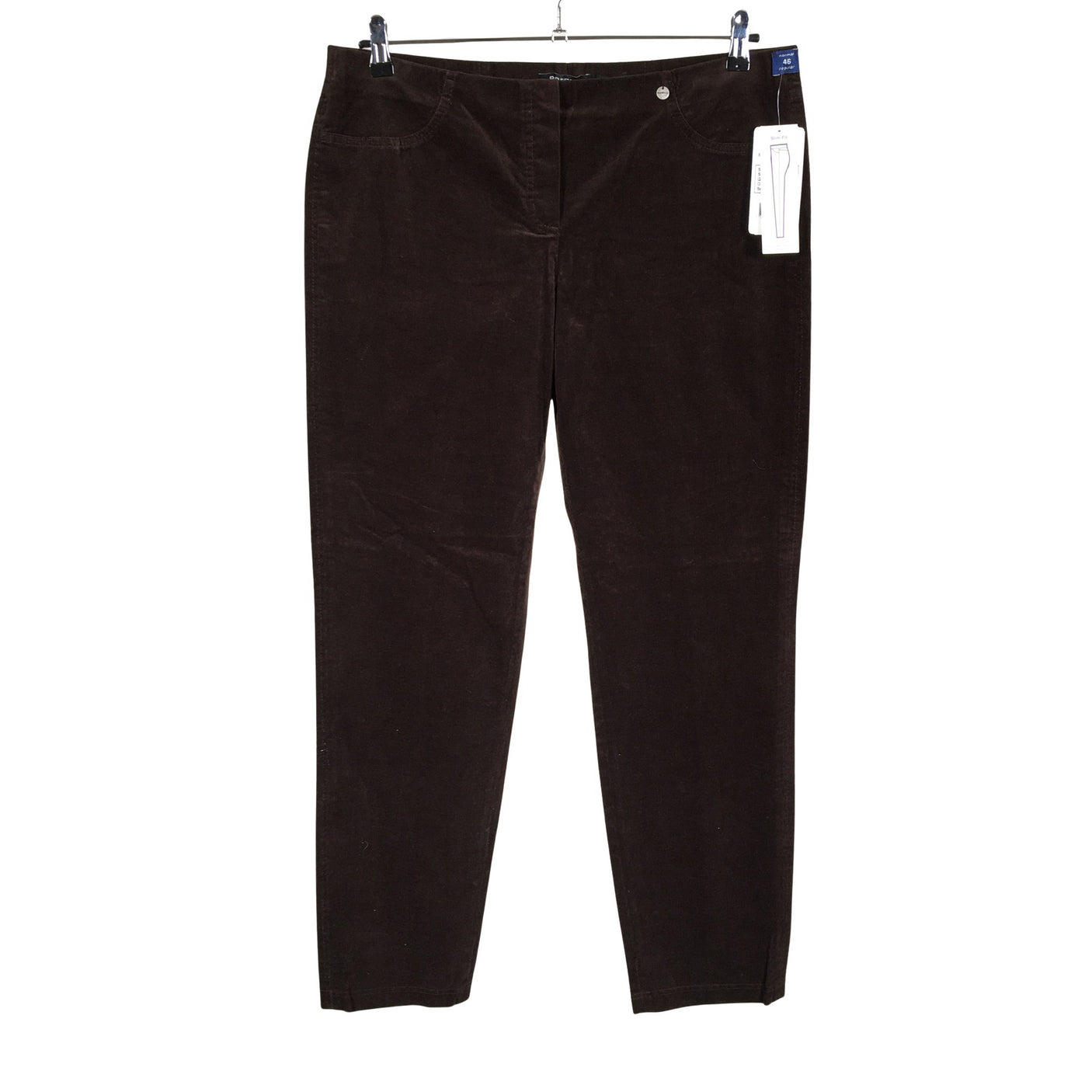 Unisex Robell - Sametpüksid, suurus 46 - Pruun (1)