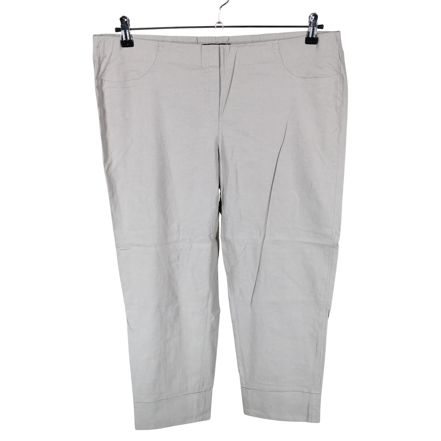 Unisex Robell - Mittevenivad püksid, suurus 46 - Hall (1)