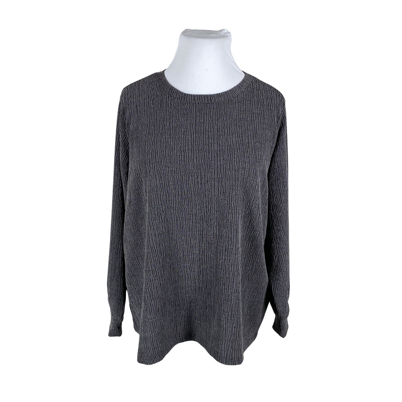 Unisex Kaffe - Trikotaažist pluus, suurus 46 - Hall (1)