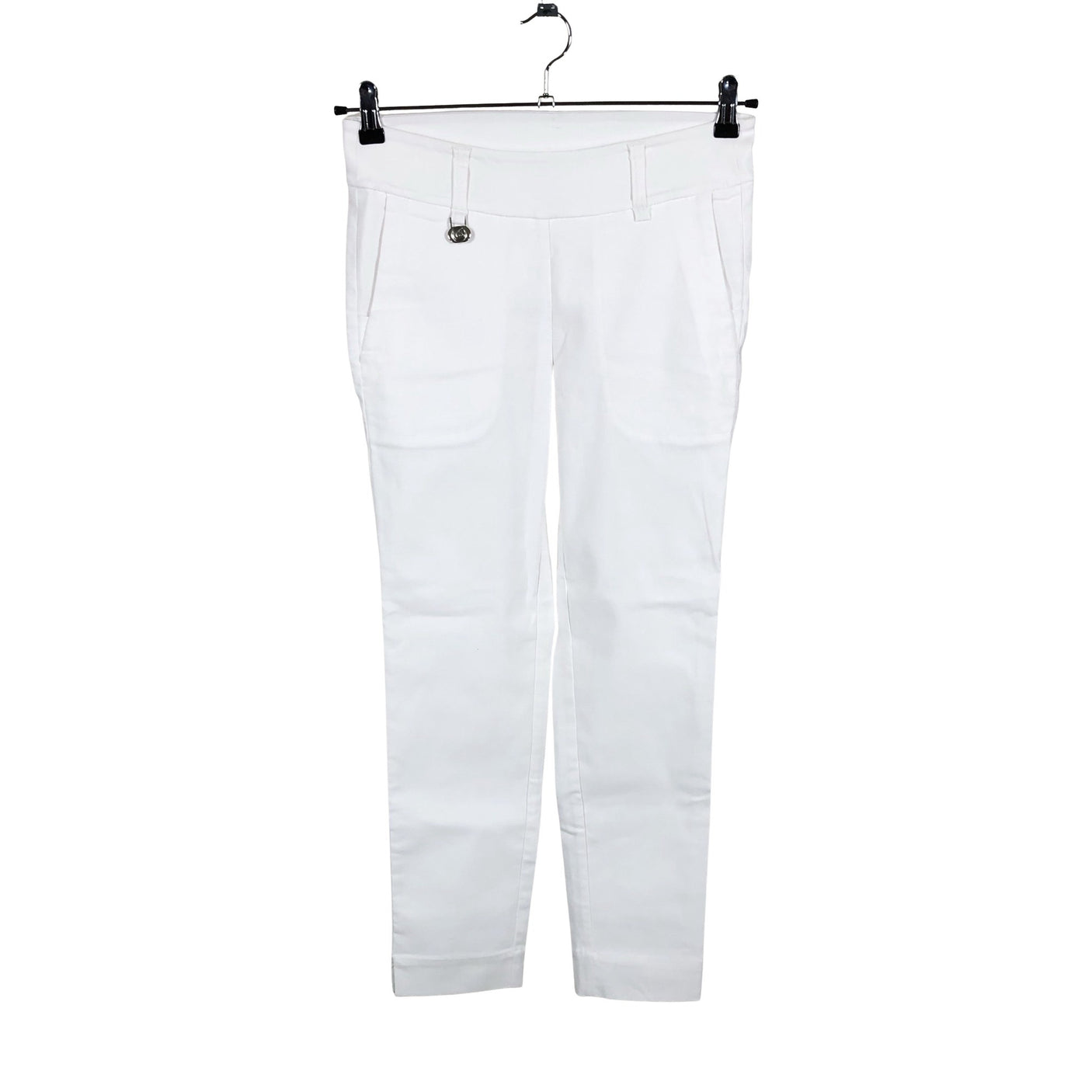 Unisex Daily Sports - Mittevenivad püksid, suurus 38 - Valge (1)