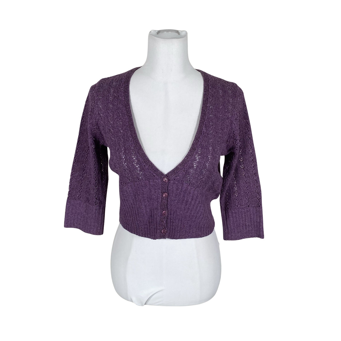 Unisex Mexx - Kootud boolero, suurus 38 - Lilla (1)