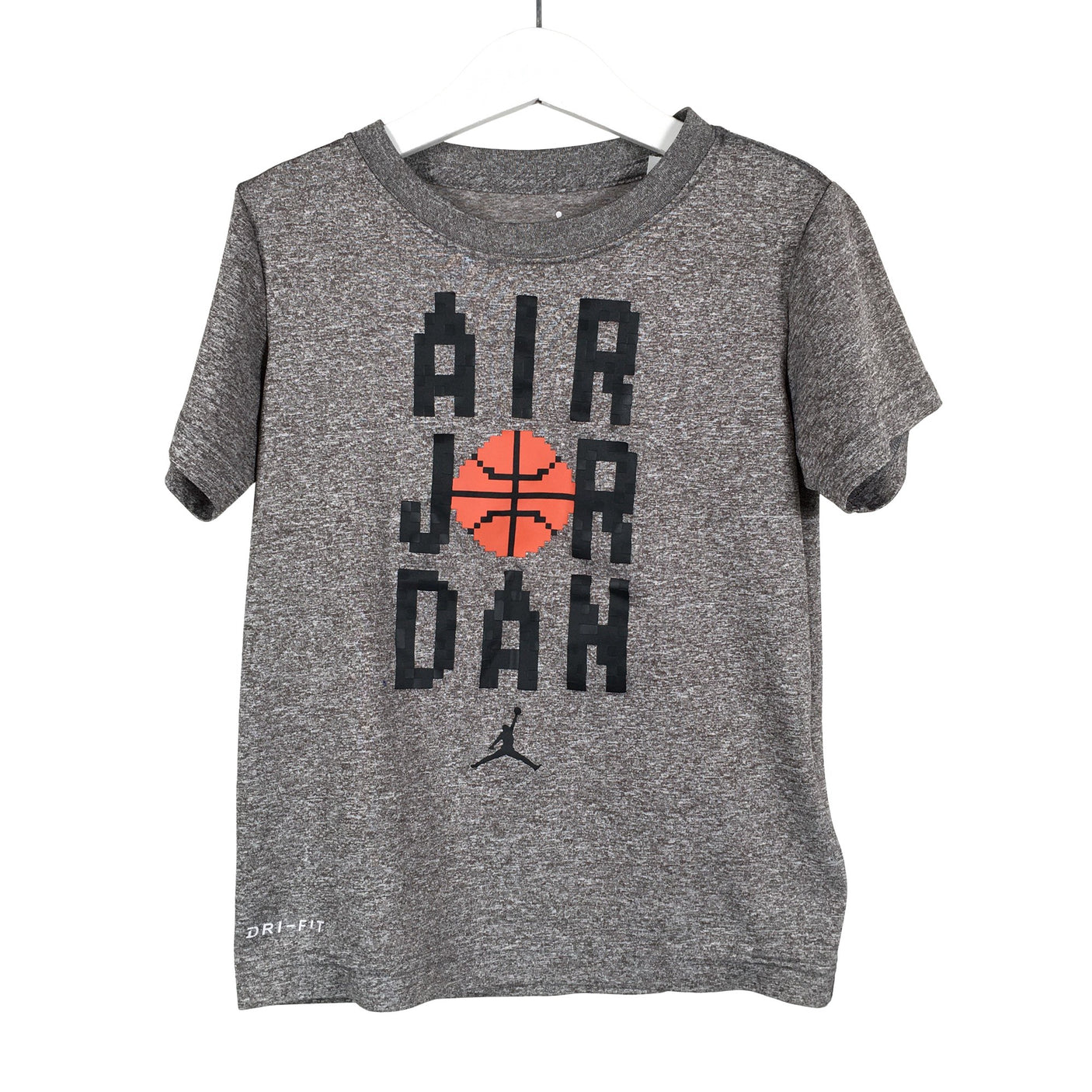Unisex Jordan (Nike) - Spordisärk, lühikesed käised, suurus 116 - 122 - Hall (1)