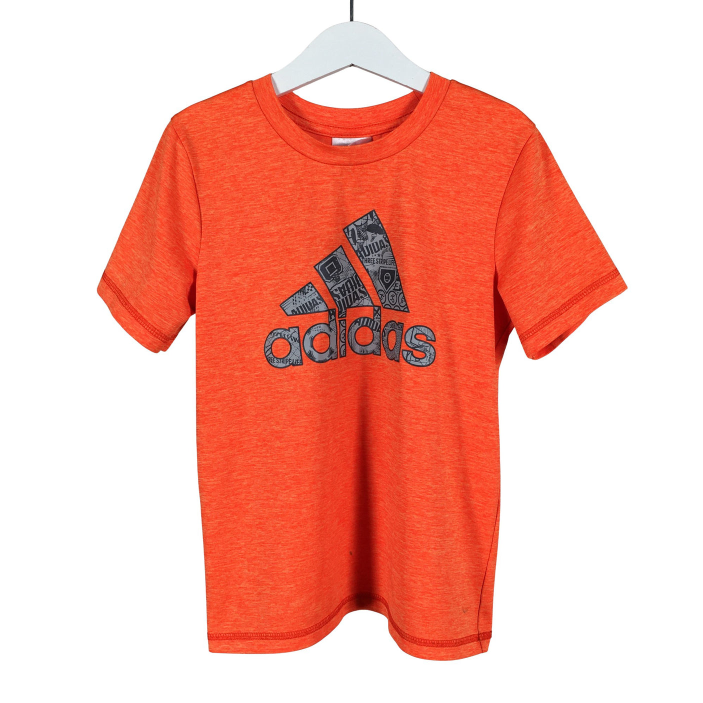 Unisex Adidas - Spordisärk, lühikesed käised, suurus 128 - 134 - Oranž (1)