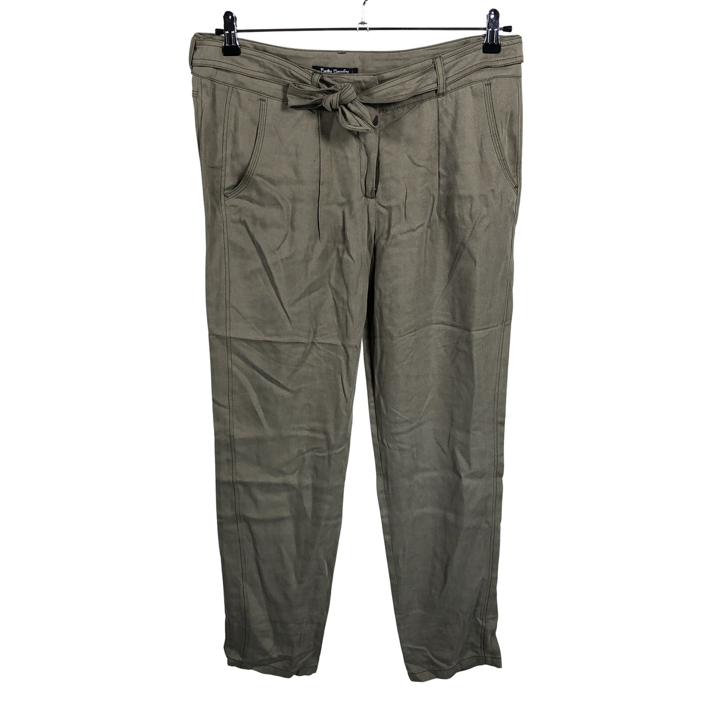 Unisex Betty Barclay - Mittevenivad püksid, suurus 40 - Roheline (1)