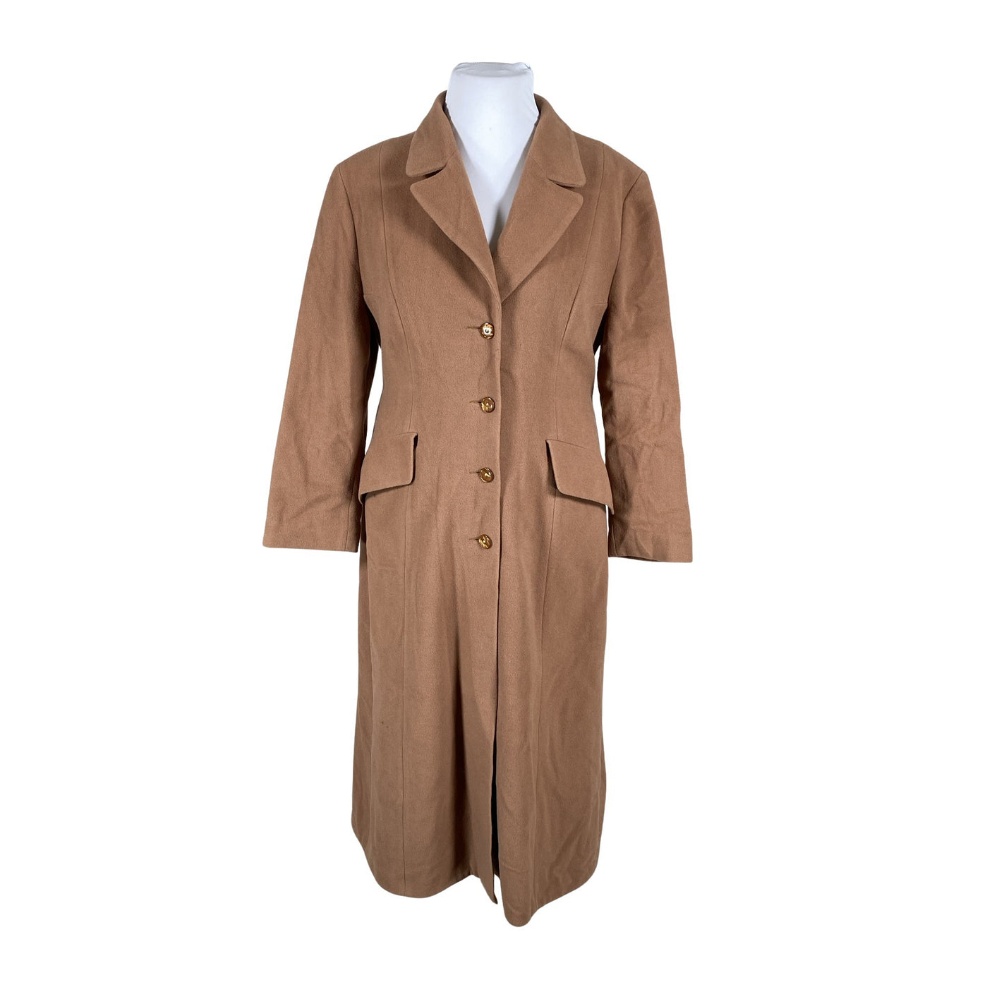 Unisex Klementi - Villane mantel, suurus 44 - Pruun (1)