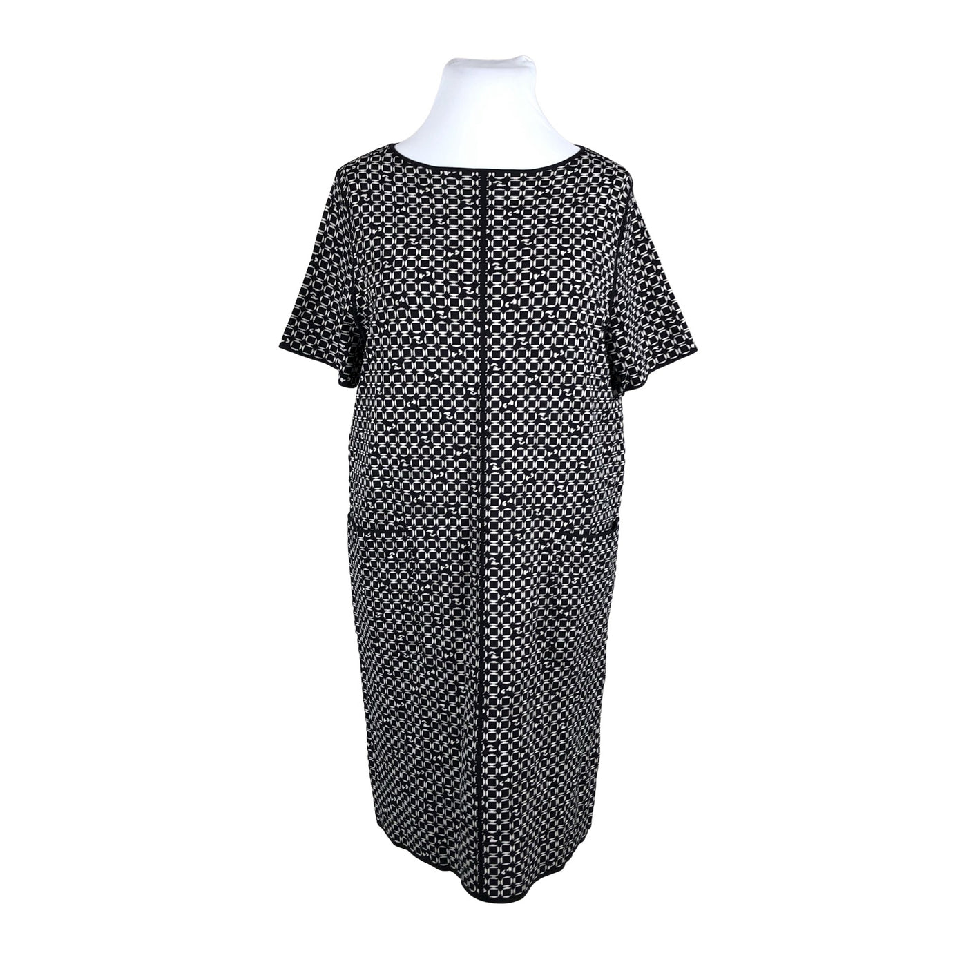 Unisex Ril's - Kootud kleit, suurus 42 - Must (1)