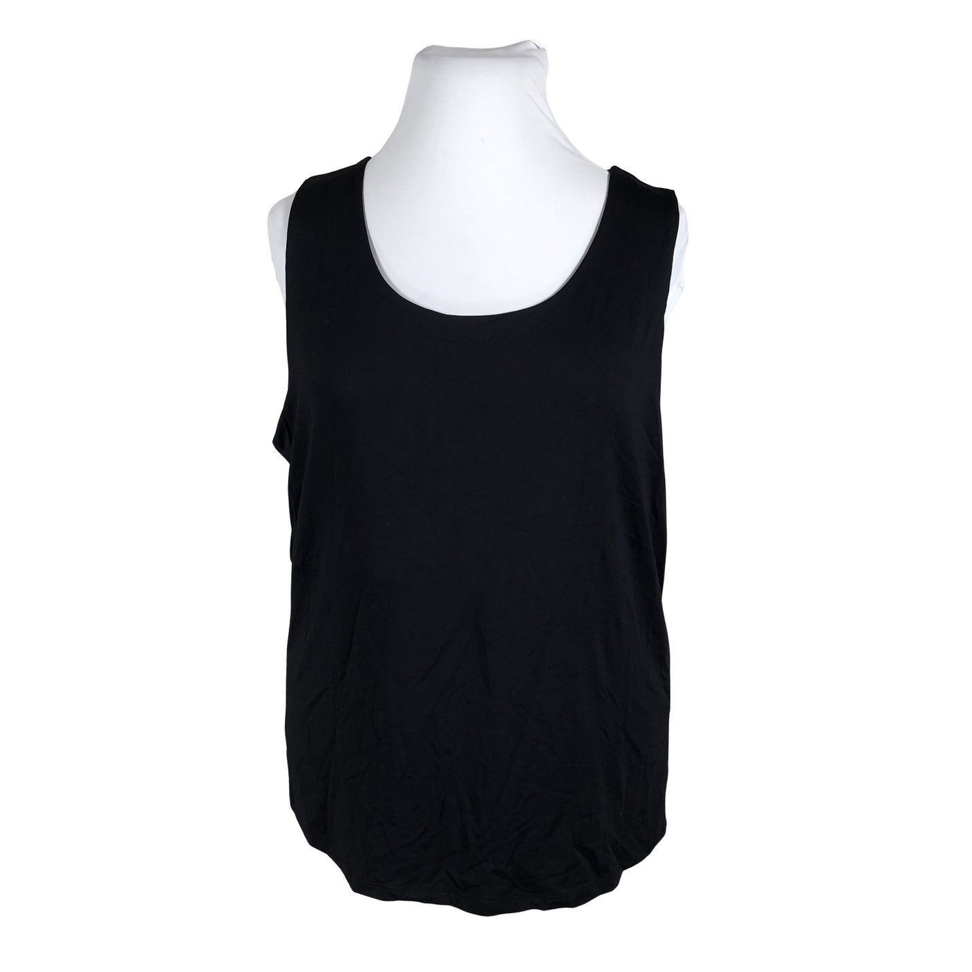 Unisex Essentials by Stockmann - Trikotaažist topp, suurus 46 - Must (1)