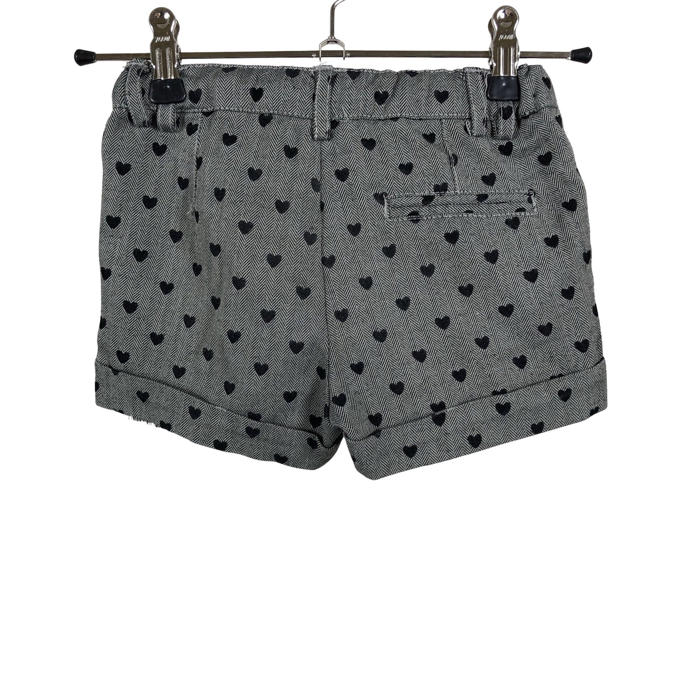 Unisex Lindex - Lühikesed püksid, suurus 98 - 104 - Hall (2)