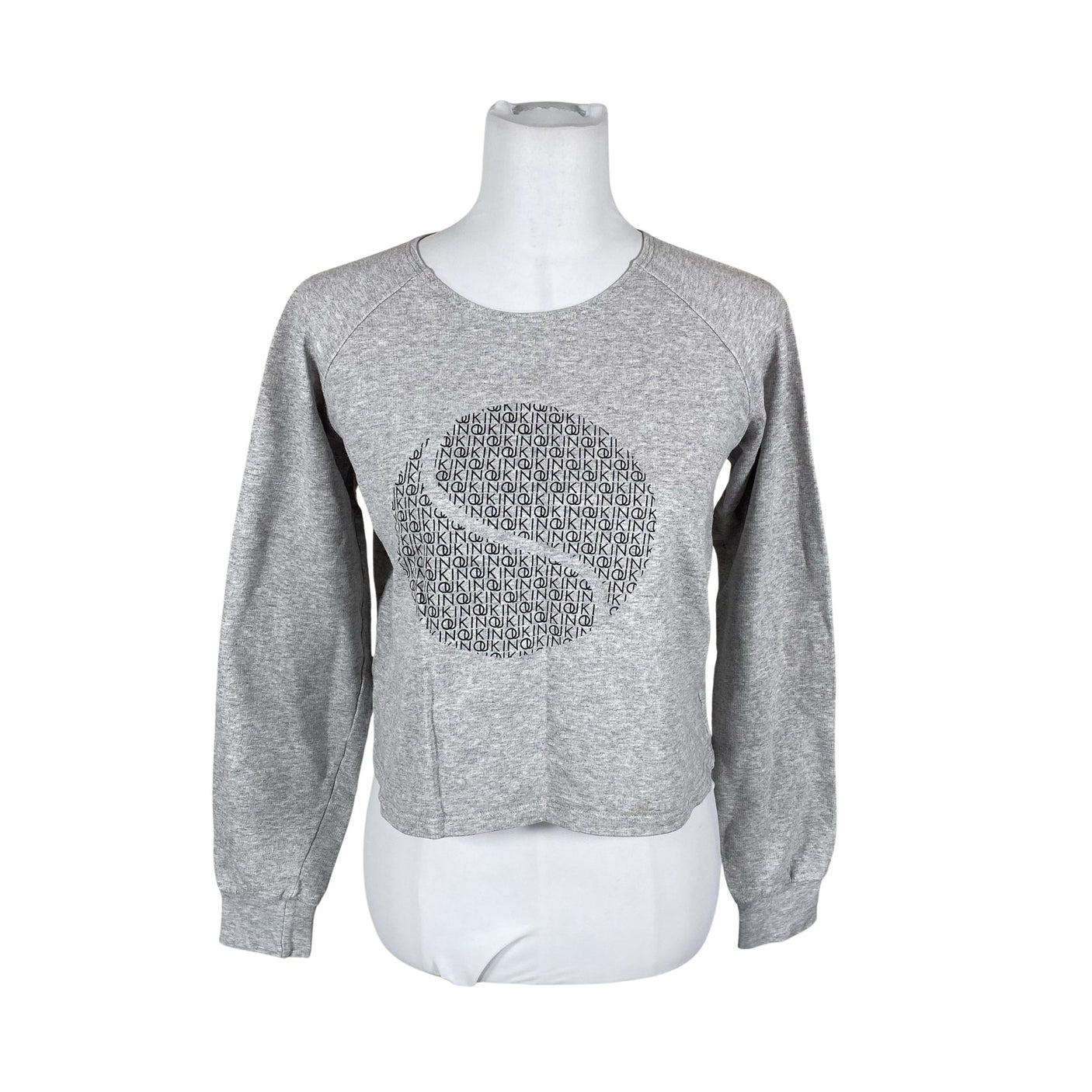 Unisex Nouki - Trikotaažist pluus, suurus 34 - Hall (1)