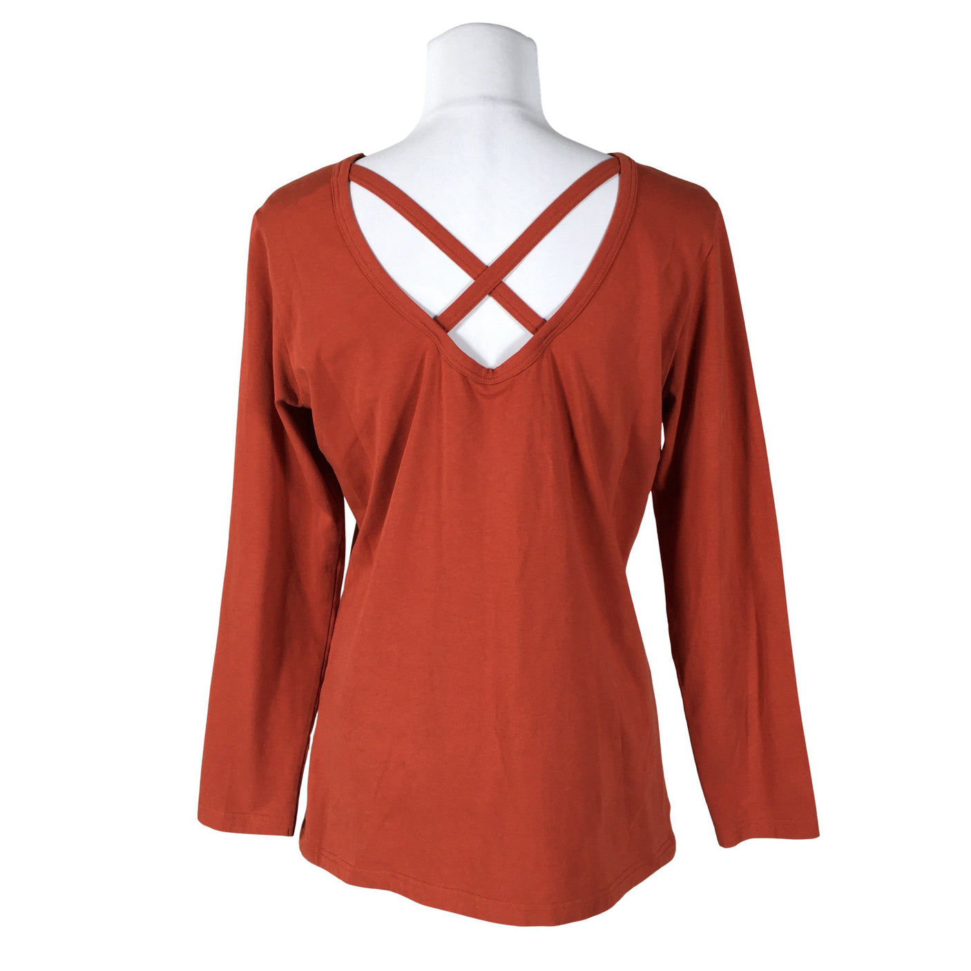Unisex Kaiko - Trikotaažist pluus, suurus 40 - Oranž (2)