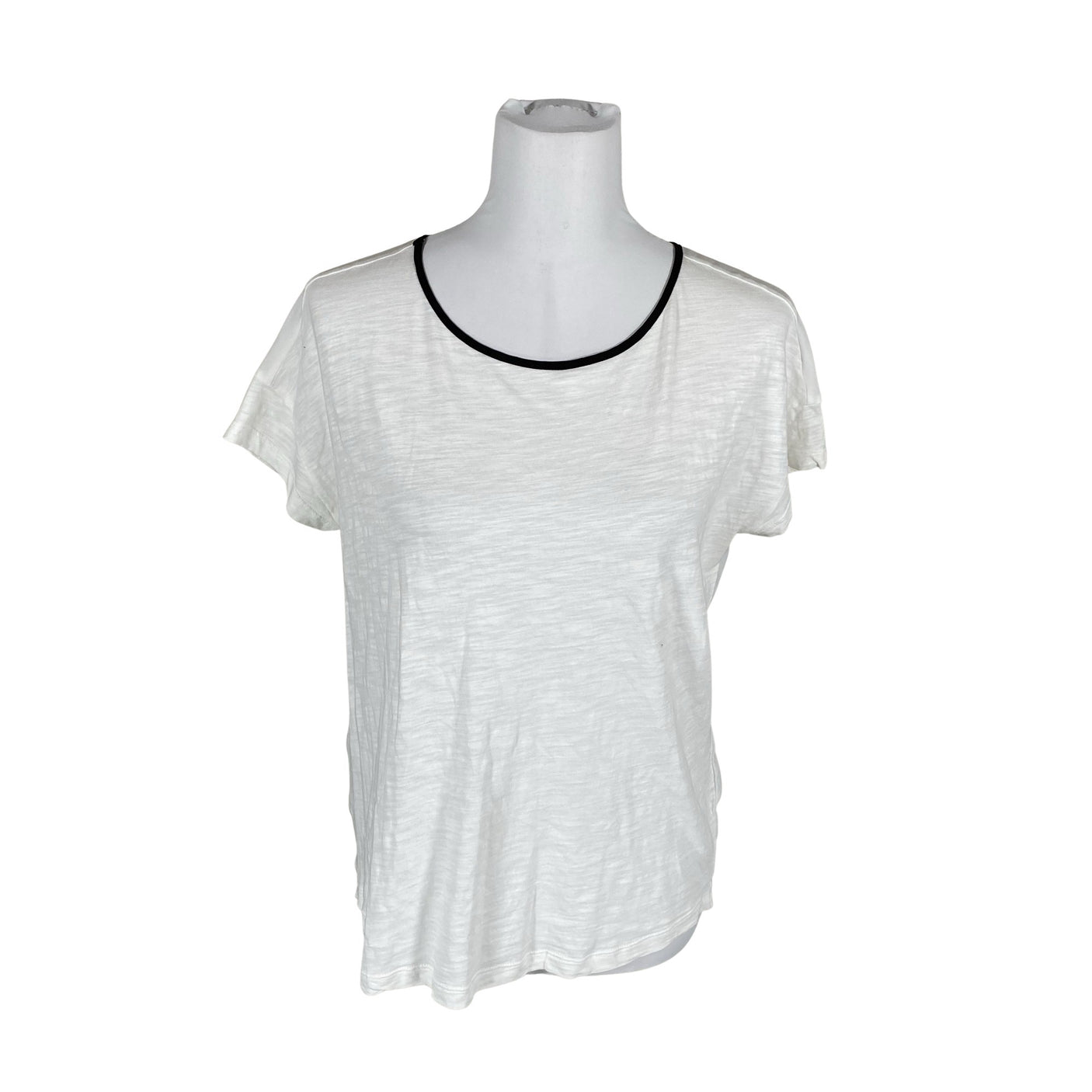 Unisex Ouì - Lühikeste käistega pluus, suurus 38 - Valge (1)