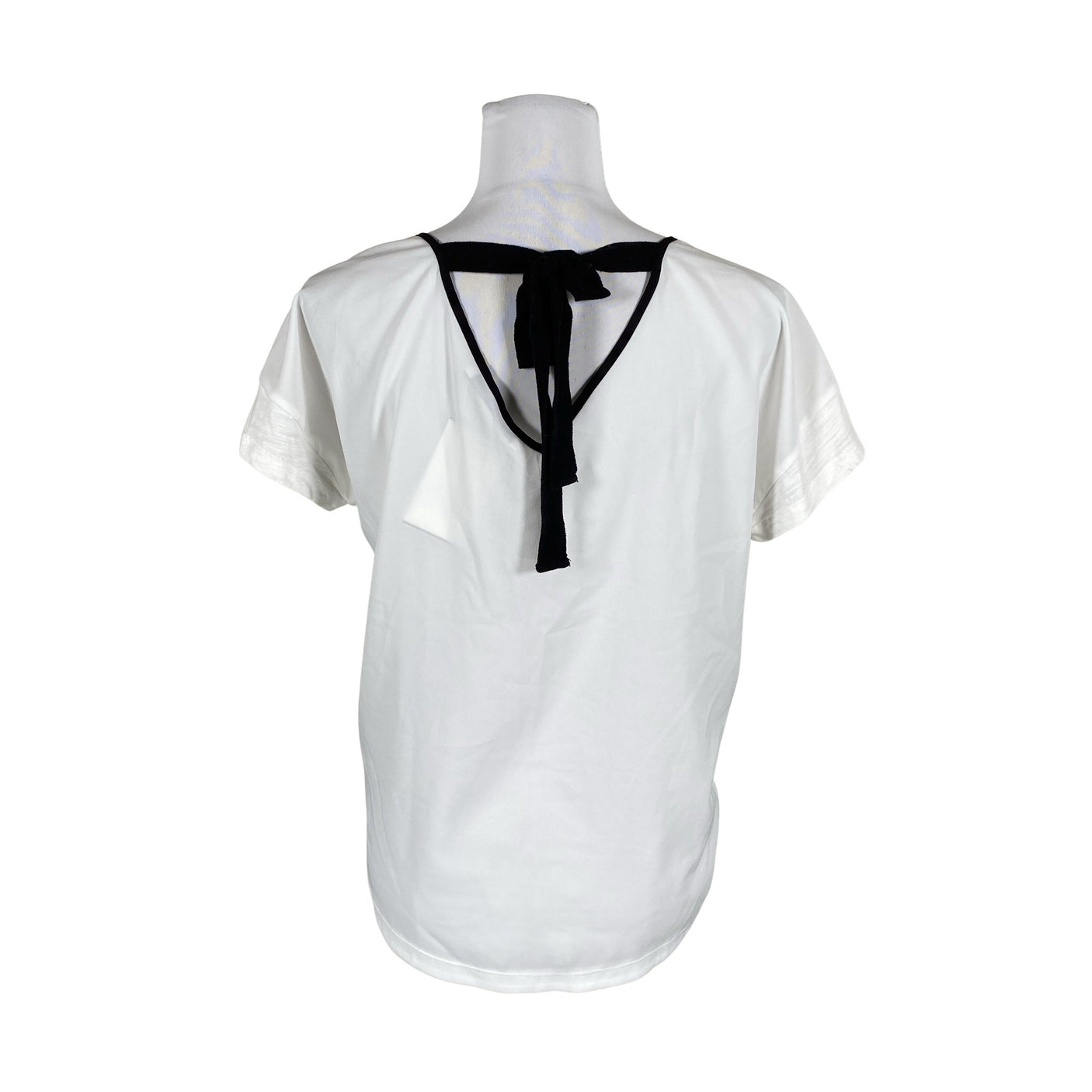 Unisex Ouì - Lühikeste käistega pluus, suurus 38 - Valge (2)