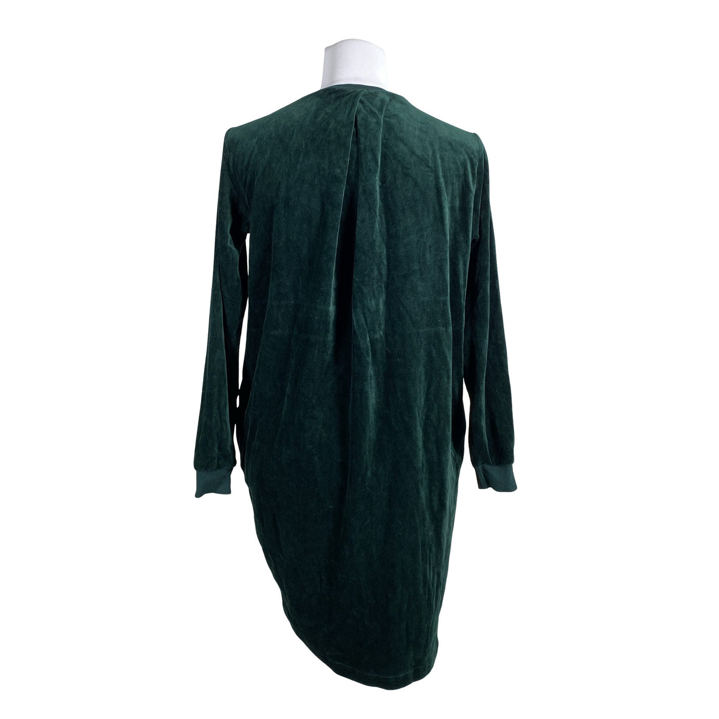 Unisex Aarrelabel - Trikotaažist kleit, suurus 34 - Roheline (2)