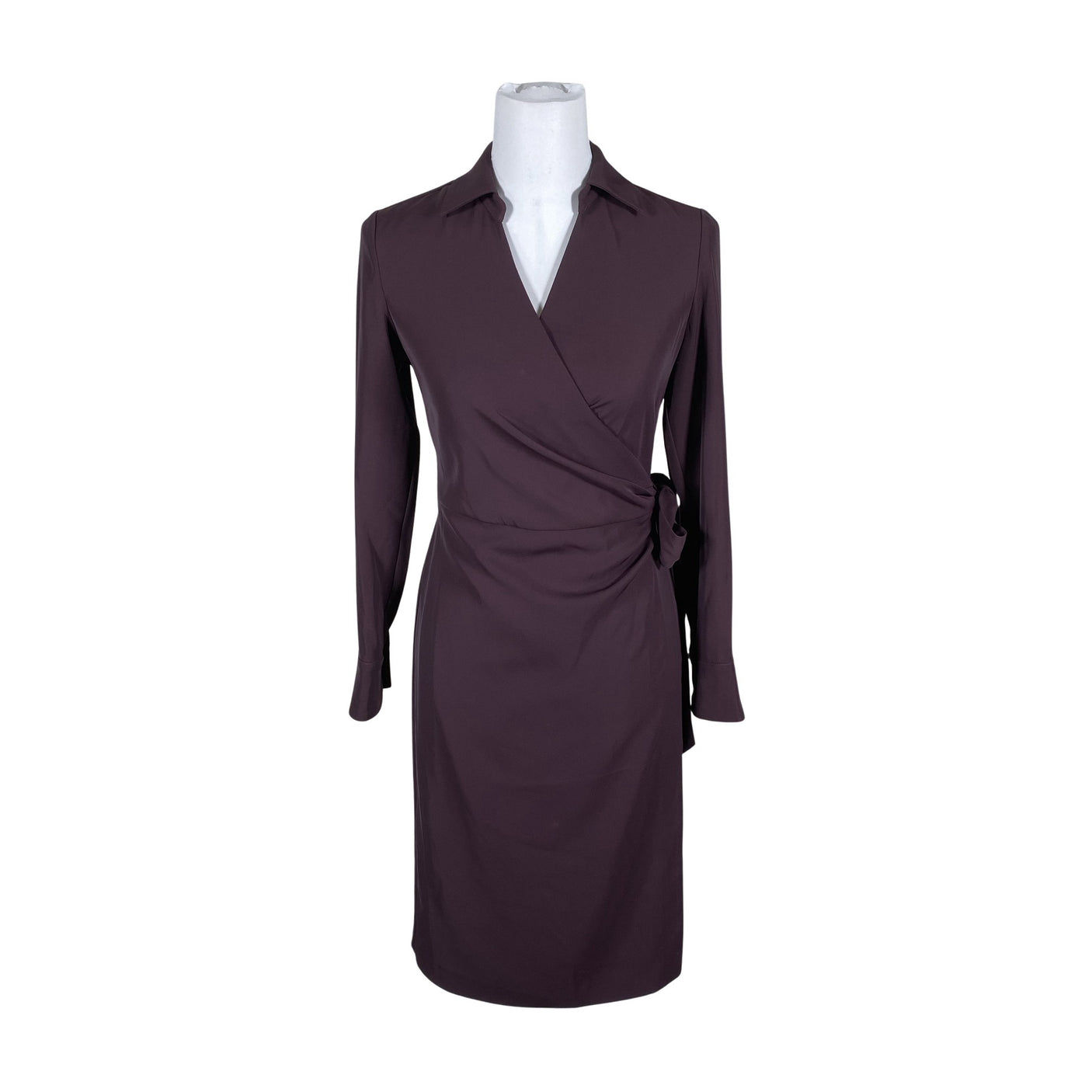 Unisex Ril's - Mitteveniv kleit, suurus 32 - Veinipunane (1)