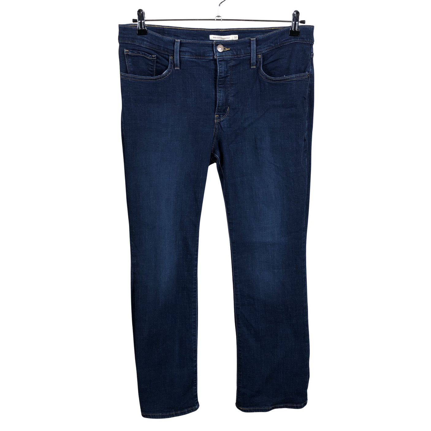 Unisex Levi's - Teksast poolpikad püksid, suurus W32 - Sinine (1)