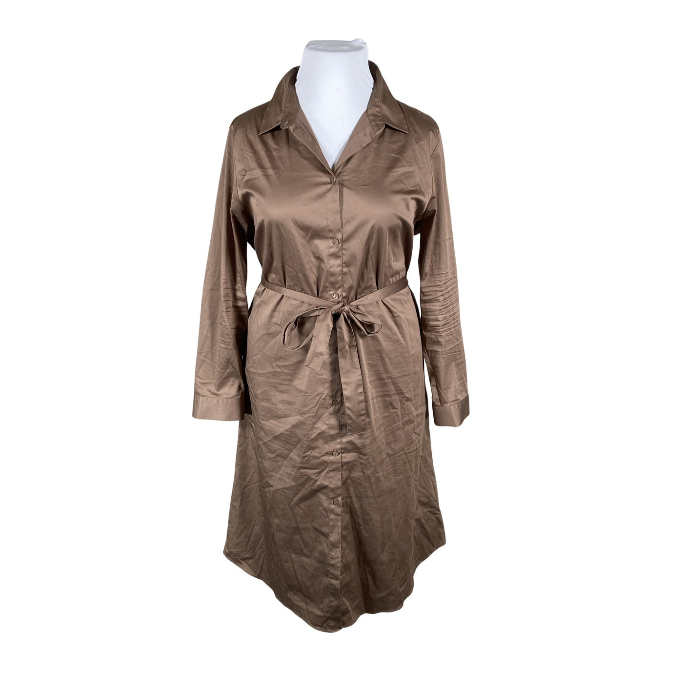 Unisex Essentials by Stockmann - Mitteveniv kleit, suurus 46 - Pruun (1)