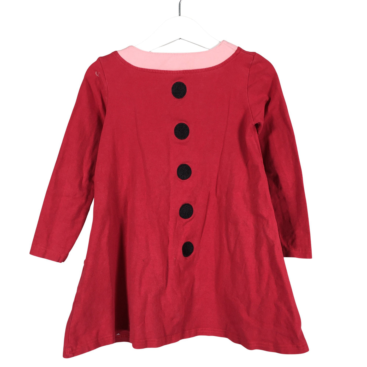 Unisex Moomin by Martinex - Trikotaažist kleit, suurus 98 - 104 - Punane (2)