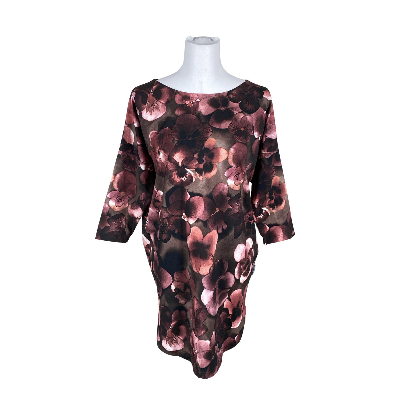 Unisex Versonpuoti - Trikotaažist tuunika, suurus 38 - Pruun (1)