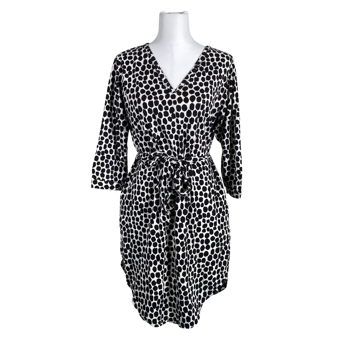 Unisex NOSH - Trikotaažist kleit, suurus 36 - Valge (1)